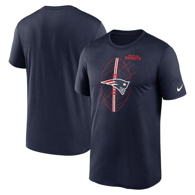 Men's New England Patriots Navy Legend Icon Performance T-Shirt